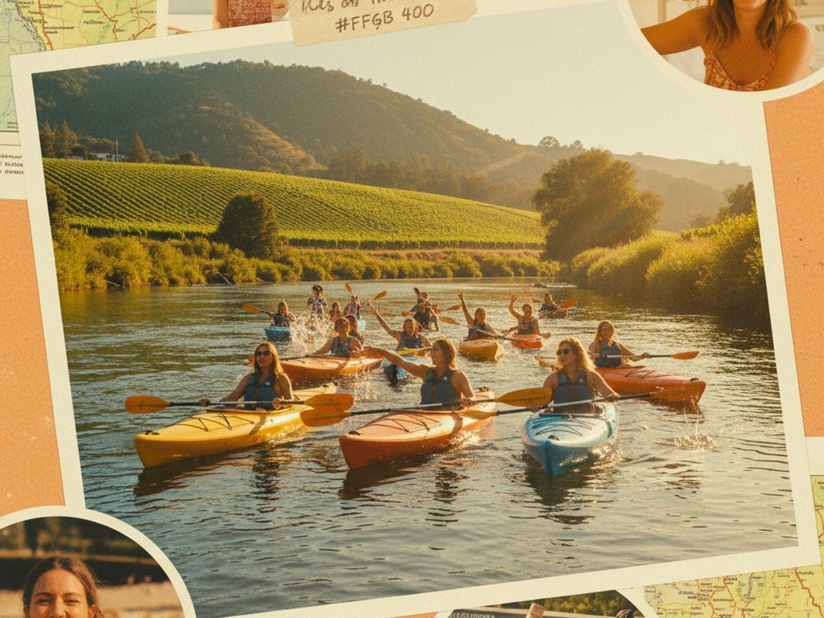 Kayaking on the Russian River