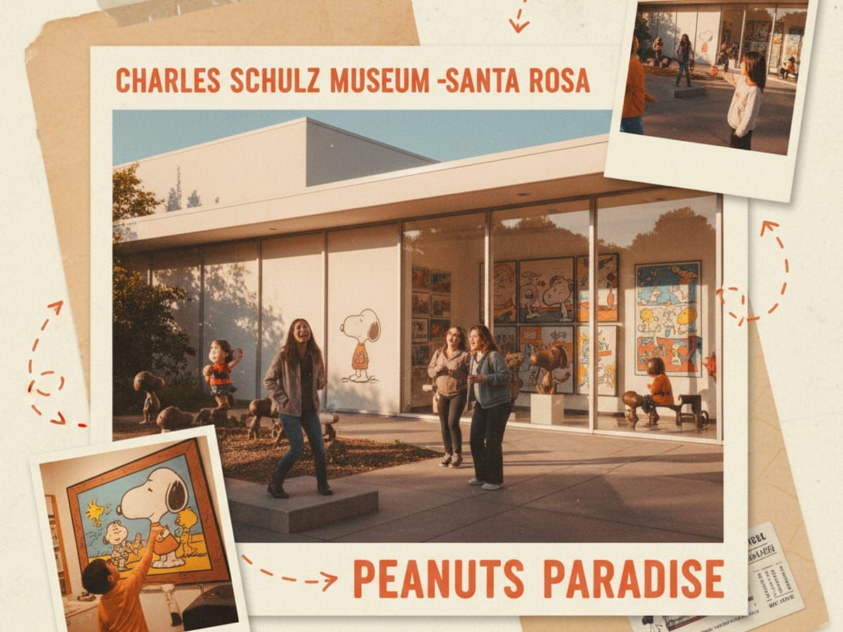 Charles Schulz Museum in Santa Rosa