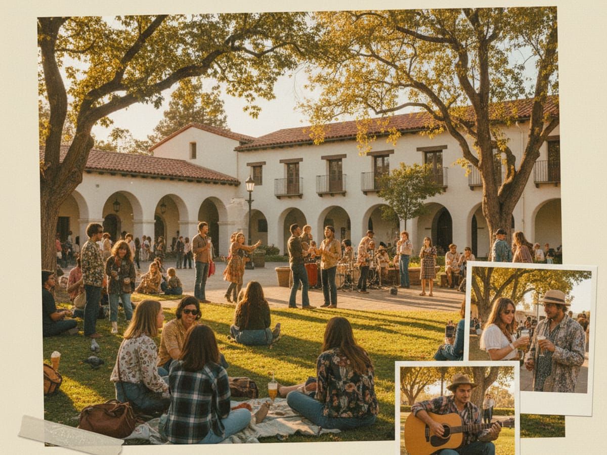 Historic Sonoma Plaza town square